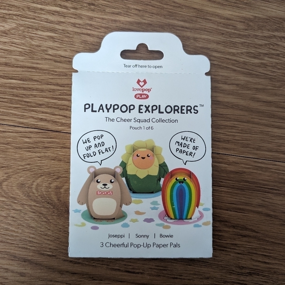 NWT | Lovepop | Playpop Explorers Cheer Squad Collection (Pouch 1 of 6)